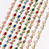16 Colors Sparkling Leaf Cubic Zirconia Branch Gold Silver Color CZ Crystal Bracelet Women Wedding Jewelry Gift - Image 1