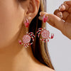Bohemian Enamel Crab Seahorse Turtle Fish Pendant Drop Earrings for Women Beach Party Dangle Earrings Daily Wear Jewelry Gift - Image 1