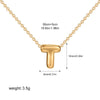 Tiny Gold Color Bubble Balloon Initial Letters Charms Chocker Necklaces for Women Single Alphabet Chains Personalized Jewelry - Image 24