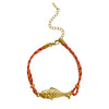 Cute Stainless Steel Fish Bracelet Women Hand Woven Colorful Rope Bohemian Bag Decoration Friendship Jewelry - Image 10