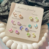 7Pairs/Set Fantastic Fairy Colorful Moon Star Stud Earrings Set Women Delicate Candy Sweet Resin Earrings Y2K Jewelry Girls Gift - Image 10