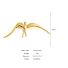 Greatera Stainless Steel Bird Swallow Brooches for Women Men Unsiex Gold Silver Color Metal Lovely Bird Animal Party Brooch Pins - Image 6