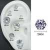 Punk Style Round Zircon Magnet Earrings Crystal Strong Magnetic Ear Stud Clip Earrings for Men Women Non Piercing Jewelry Gift - Image 8