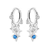 Silver Colorful Love Satellite Drop Earrings Women Earrings Charm Versatile Party Jewelry Gifts - Image 11