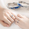 Van Gogh Starry Sky Meteor Shower Sun Moon Adjustable Open Women Men Lover Carving Rings Band Romantic Couple Jewelry - Image 2