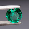 Lab Grown Columbia Emerald Hand Cut Round Cut Gemstone for Women Jewelry Rings Earrings Making Selectable - Image 5