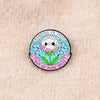 Hanging IN There Out OF Spite Enamel Pin Dandelion Brooch Lapel Pins Badge on Backpack Inspirational Jewelry Friends Gifts - Image 4