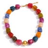 Acrylic Square Beads Chain Necklace Bracelet Bangle Stainless Steel Handmade Jewelry Green Khaki Pink Amber - Image 8