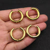Stainless Steel Hoop Earrings with 3 mm to 5 mm Bands in Multiple Sizes - Image 22