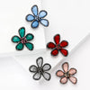 Enamel Acrylic Flower Brooches for Women Unisex Plant Pins Casual Party Accessories Year Gifts Friend - Image 4