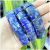 Stone Lapis Lazuli Tiger Eye Agate Morgan Faced Square Elastic Bracelet for Men and Women Charm Jewelry - Image 17