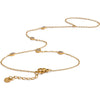 Stainless Steel Zircon Beads Back of Hand Chain Finger Bracelet Chic Sexy Jewelry Gift - Image 28