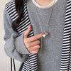 Stainless Steel Long with Baroque Pearls Necklace for Women Adjustable Chain Sweater Accessories Jewelry - Image 7