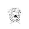Zircon Rings For Women Stainless Steel Adjustable Open Rings Females Jewelry Accessories - Image 20