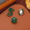 Vintage Baroque Crsytal Cross Chains Brooches For Women Men Rhinestone Classic Badges Accessories Party Banquet Jewelry - Image 3