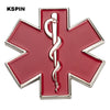 Star of Life Pin badges for clothes in badges safety pin brooch - Image 2