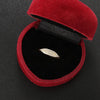 Dainty Stacking Ring with Clear Stone Accents in Gold-Tone - Image 3