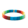 Colorful Acrylic Bead Bangle Set in Multiple Designs - Image 8
