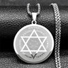 Hebrew Star of David Pendant Necklace for Women Men Stainless Steel Gold Silver Color Jewish Male Chain Jewelry - Image 12