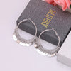 golden sequins metal tassel hoop earrings temperament earrings for women jewelry gift - Image 18