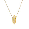 Natural Crystal Stone Rose Quartz amethyst citrine agate bullet Pendant Necklace Stainless Steel gold Chain Gemstone Jewelry - Image 12