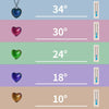 Thermochromic Mood Monitor Heart Pendant Necklace Color Change As Emperature Women Girls Clavicle Chain Necklaces Lover Jewelry - Image 5