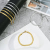 2/3/4/5MM Stainless Steel Bracelet For Women Men Gold Color Snake Chain Bangle With Extended Chain Party Jewelry Gift - Image 4