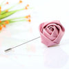 Men Boutonnieres for Wedding Groom Corsage Lapel Pins Ribbon Roses Flower Mensuit Buttonhole Brooch Marriage Accessories - Image 18