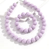 Two-Piece Acrylic Bead Necklace and Bracelet Set with Geometric Shapes - Image 13