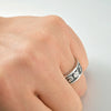 1PC Steel Metal Glossy Rings for Men Geometric Width Signet Square Finger Punk Style Ring Jewelry Gifts - Image 5