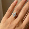 Silver Classic Marquise Zircon Ring For Women Engagement Wedding Jewelry Sales - Image 4