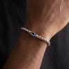 Men's Zircon Charm Bracelet, 4mm Square Chain Stainless Steel Bracelets, Jewelry Gift for Men - Image 6