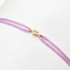 Small Round Cubic Zirconia Stone Red String Bracelet for Women Girl Handmade Simple CZ Charm Bracelet Adjustable Jewelry - Image 9