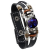 Constellations Luminous Leather Bracelet Retro Multi-layer Beaded Leather Bracelet Jewelry Gifts for Men Women Couples - Image 6