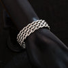 Weave Twist Geometric Wide Cuff Bracelet For Women Couples Ethnic Simple Personality Vintage Party Jewelry Gifts - Image 5