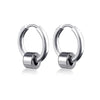 1 Pair Crosses Star Geometric Vintage Stainless Steel Round Small Hoop Earrings for Man Woman Teens Gift Jewelry Y2k Accessories - Image 14