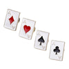 4 Pack Collar Pins Card Brooches Versatile Accessories Lapels Pin Suit Brooch Gift for Men and Women - Image 6