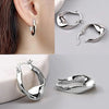 Geometric Metal Hoop Earrings for Women Gold Color/Silver Color Lady's Ear Earrings Daily Wear Versatile Jewelry - Image 20