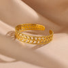 Stainless Steel Shell and Starfish Cuff Bangle in Multiple Styles - Image 7