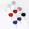 Resin Rose Flower Brooch with Pin Back in Multiple Colors - Image 3