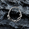 Titanium Branch Thorn Septum Clicker Nose Ring Helix Cartilage Daith Hoop Earring Piercing for Women Men - Image 3