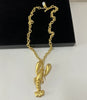 Retro Chain Key-lock Shape Pendant Necklace - Image 11
