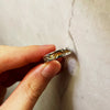 Retro Carved Crack Gold Painting Ring For Men Women Silver Color Punk Gothic Open Ring Unisex Accessories Jewelry Gift - Image 4