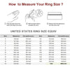 V Shape Ring Zirconia Eternity Bands Copper Stackable Engagement Rings for Women Anniversary Gifts - Image 6