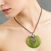 Long Chain Geometric Pendant Wooden Necklaces Pendants Sweater Necklaces Handmade Jewelry Gifts For Women - Image 33