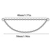 1PC Minimalist Dangle Titanium Cartilage Earrings Stud Chain Septum Clicker Nose Bone Chain Lip Ring Piercing Jewelry - Image 15