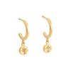 Crmya Cute Cubic Zirconia CZ Gold Silver Plated Hoop Drop Earrings For Women Dangle Earring Jewelry - Image 33