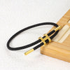 G&D Adjustable H-Buckle Steel Wire Couple Bracelets: and Sweat-Resistant for Lasting Wear - Image 4