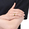 6MM Stainless Steel Laser Engraving Couples Wedding Rings, Men And Women Movie Jewelry Gifts - Image 6