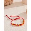 Unisex 7 knots Lucky Handmade Woven Jewelry Gift Stainless Steel Beads Red Rope Braided Fate Bracelet Bangle - Image 4